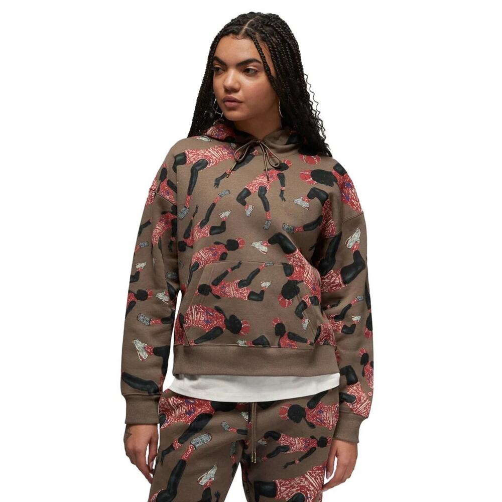 Air Jordan Artist Series by Parker‎ Duncan Hoodie Women S Loose Fit DX0387-274
